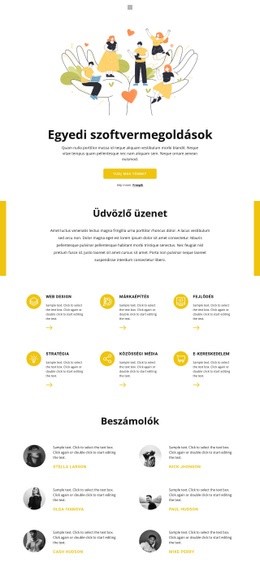 Ingyenes Tervezősablon Üzleti Szféra Számára