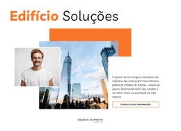 Melhores Soluções De Construção - Modelo De Site Pessoal