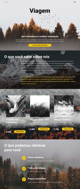 Viagem Solitária Selvagem - Construtor De Sites Personalizados