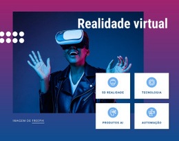 Tecnologias De Negócios Futuros - Modelos De Design De Site