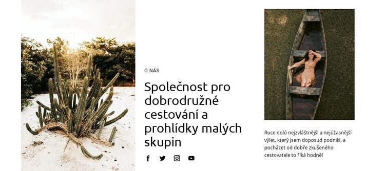 Cestujte bláznivé nápady Šablona HTML