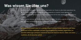 Über Unser Reisebüro - Website-Vorlagen