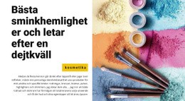 Bästa Sminkhemligheter Gratis Mall