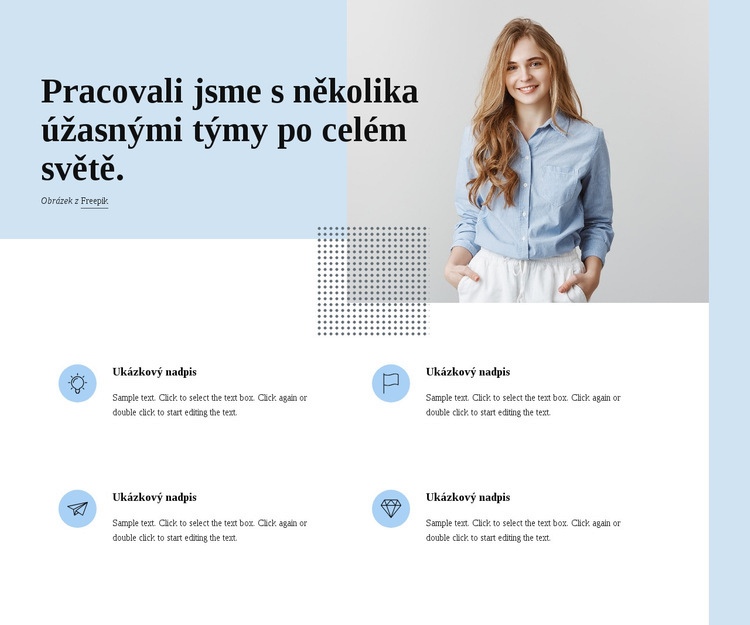 Řešení IT pro vaše podnikání Šablona HTML