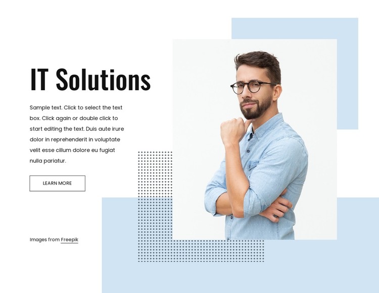 IT business service CSS Template