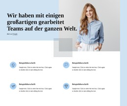 HTML-Seite Für IT-Lösungen Für Ihr Unternehmen