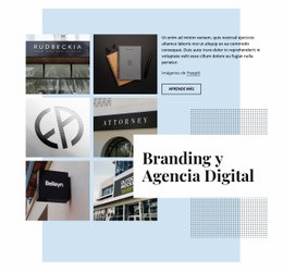 Branding Y Agencia Digital - Plantillas De Diseño De Sitios Web