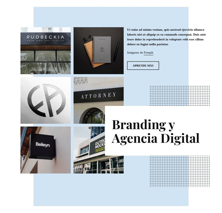 Branding y agencia digital Plantilla CSS