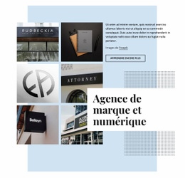 Agence De Marque Et Numérique - Inspiration Pour La Conception De Sites Web