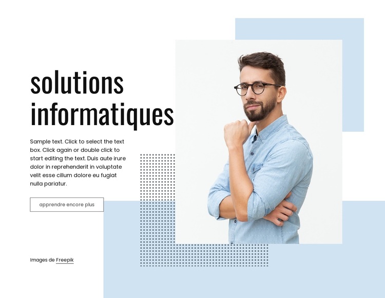 Service métier informatique Thème WordPress