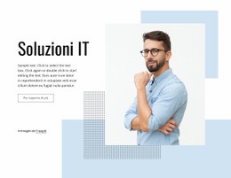 Servizio Aziendale IT - Modello HTML5 Professionale