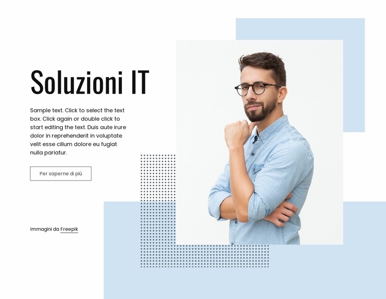 Servizio aziendale IT Modello Joomla