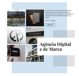 Agência Digital E De Branding - Inspiração Para O Design Do Site