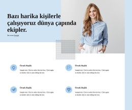 İşletmeniz Için BT Çözümleri Temiz Ve Minimal Şablon
