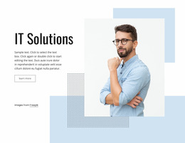 Web Page Design For IT Business Service