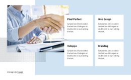 Modello HTML5 Esclusivo Per Servizi Di Agenzia Digitale