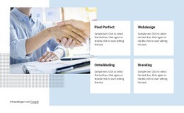 Digitale Bureaudiensten - Eenvoudig Website-Ontwerp