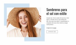 Sombreros Para El Sol Con Estilo - Creador De Sitios Web Multipropósito