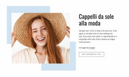 Cappelli Da Sole Alla Moda - Costruttore Di Siti Web Multiuso