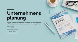 Businessplan-Lösungen Kostenlose CSS-Websitevorlage