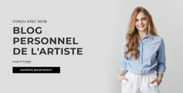 Blog Personnel De L'Artiste Constructeur Joomla