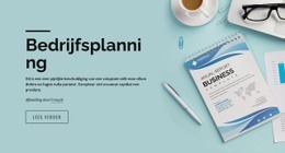 Oplossingen Voor Bedrijfsplannen - Eenvoudig Te Gebruiken Websitemodel