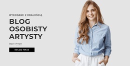 Motyw WordPress Osobisty Blog Artysty Na Dowolne Urządzenie