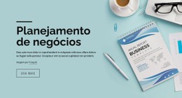 Soluções De Plano De Negócios Modelo De Site CSS Gratuito
