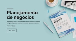 Soluções De Plano De Negócios - Modelo De Site HTML