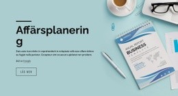 Affärsplanlösningar - HTML-Webbplatsmall