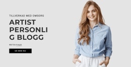Artist Personlig Blogg #Website-Templates-Sv-Seo-One-Item-Suffix