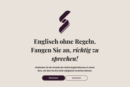 Englischunterricht Keine Regeln