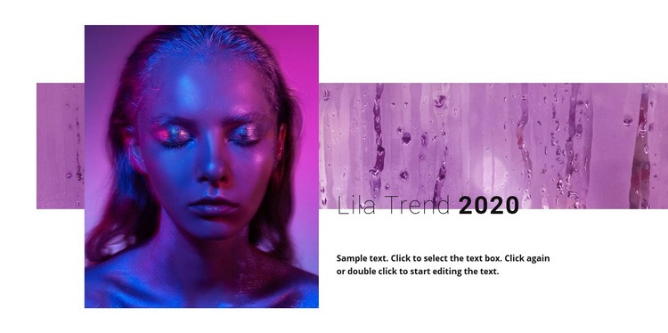 Helle Farben sind zurück Website design