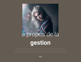 À Propos De Notre Gestion - Conception De Sites Web Personnalisés