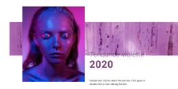 Les Couleurs Vives Sont De Retour Modèle CSS Gratuit