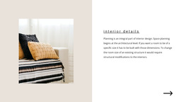 How to decorate the interior - HTML5 Template by Nicepage