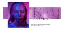 Az Élénk Színek Visszatértek - Webhelysablonok