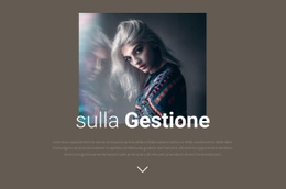 Sulla Nostra Gestione - Mockup Di Sito Web Pronto Per L'Uso