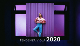 Download Gratuito Per Colore E Design Delle Tendenze Modello Html