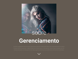 Sobre Nossa Gestão - Tema WordPress Gratuito