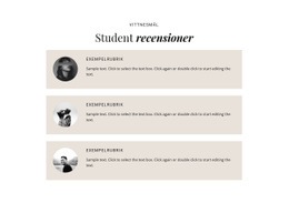 Handelsstudenter Recensioner - Premium WordPress-Tema