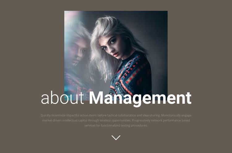 About our management  Webflow Template Alternative