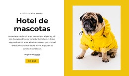 Hotel Para Mascotas Y Animales: Plantilla HTML5 Adaptable