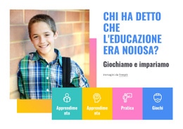 Servizi Di Scuola Elementare Modelli Gratuiti