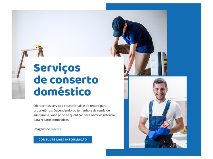  Serviços de renovação de casas Construtor de sites HTML