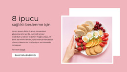 Catering Yemek Hizmetleri - Duyarlı Web Sitesi