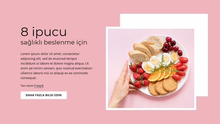 Catering yemek hizmetleri Web Sitesi Oluşturucu Şablonları