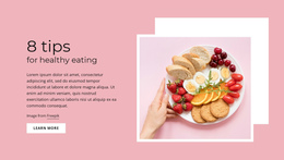 Catering Food Services - Functionality Website Builder Software
