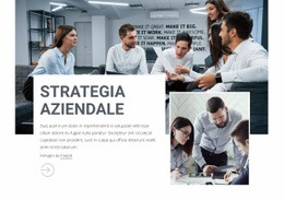 Generatore Di Mockup Di Siti Web Per Team Di Consulenza Aziendale