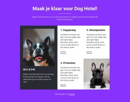Hondenpension - Responsieve HTML5-Sjabloon